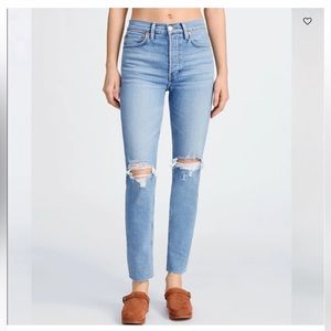 Re/Done Light Wash Jeans